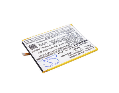 3.8V, 2500mAh, Li-Polymer Battery fits Micromax, Canvas Fire 5, Canvas Fire 5 Dual Sim, 9.5Wh