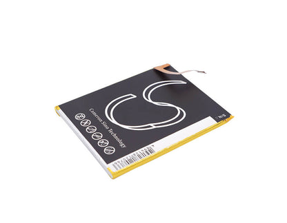 3.8V, 2500mAh, Li-Polymer Battery fits Micromax, Canvas Fire 5, Canvas Fire 5 Dual Sim, 9.5Wh