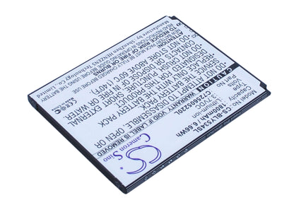 3.7V, 1800mAh, Li-ion Battery fits Blu, Studio 5.0 Hd, Studio 5.0 Hd Lte, 6.66Wh