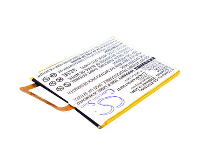 3.8V, 2500mAh, Li-Polymer Battery fits Zte, Blade A2, Blade V7, 9.5Wh