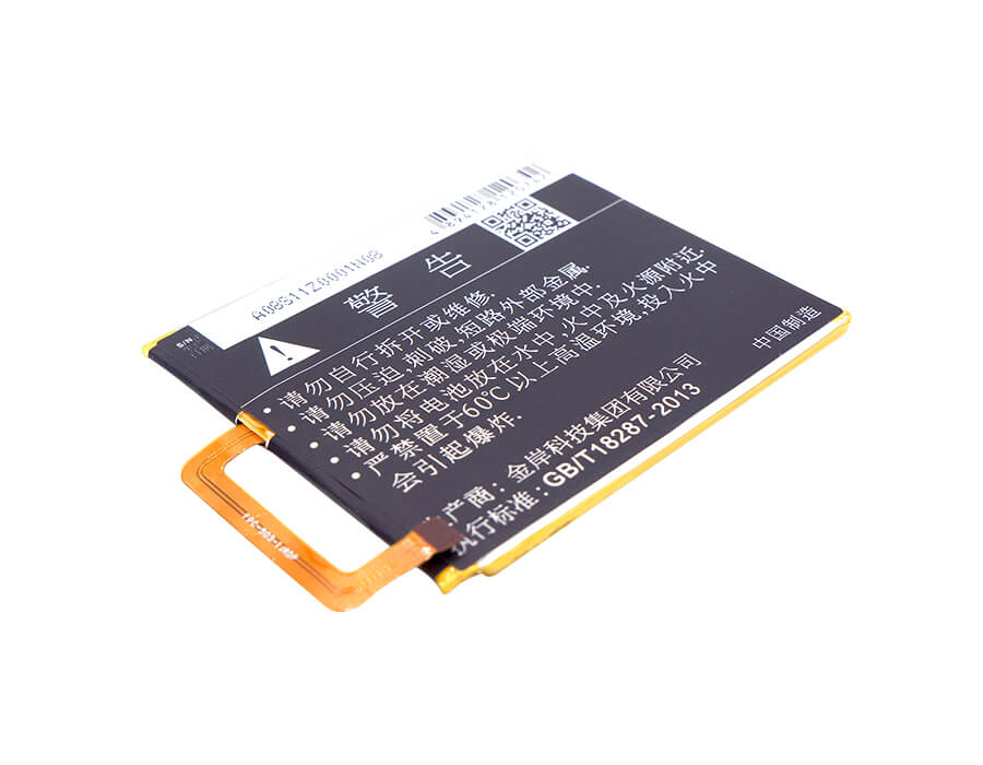 3.8V, 2500mAh, Li-Polymer Battery fits Zte, Blade A2, Blade V7, 9.5Wh