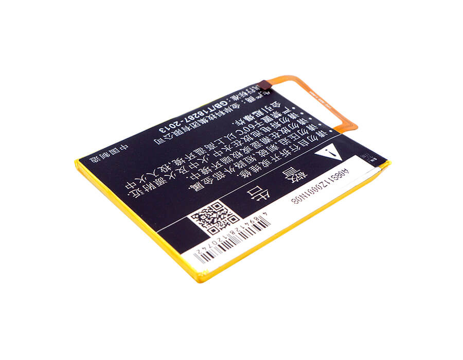 3.8V, 2500mAh, Li-Polymer Battery fits Zte, Blade A2, Blade V7, 9.5Wh