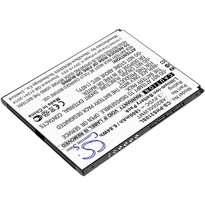 3.8V, 1800mAh, Li-ion Battery fits Philips, Xenium Cts310x, Xenium S310x, 6.84Wh