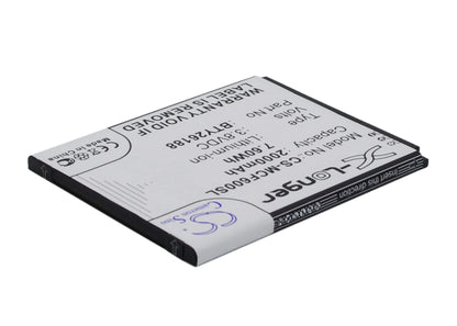 3.8V, 2000mAh, Li-ion Battery fits Posh, E500a, Titan Hd, 7.6Wh