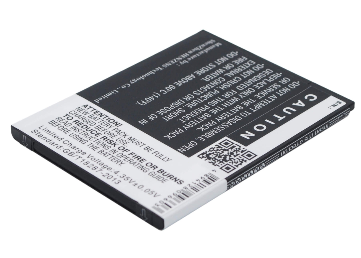3.8V, 2000mAh, Li-ion Battery fits Mobistel, Cynus T8, 7.6Wh