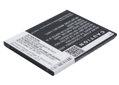 3.8V, 2000mAh, Li-ion Battery fits Mobistel, Cynus T8, 7.6Wh