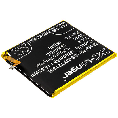 3.85V, 3800mAh, Li-Polymer Battery fits Motorola, Moto G8 Plus, Xt2019-1, 14.63Wh