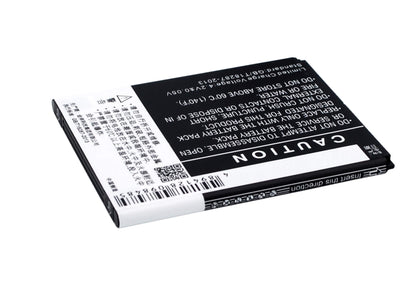 3.7V, 2200mAh, Li-ion Battery fits Phicomm, 2s, X130, 8.14Wh
