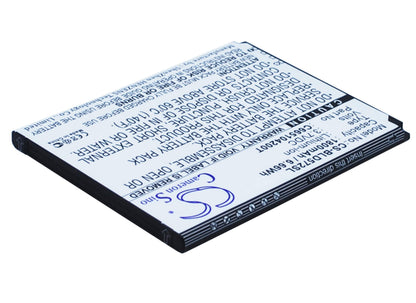 3.7V, 1800mAh, Li-ion Battery fits Blu, D572, D572a, 6.66Wh