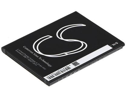 3.7V, 1800mAh, Li-ion Battery fits K-touch, E80, E88, 6.66Wh