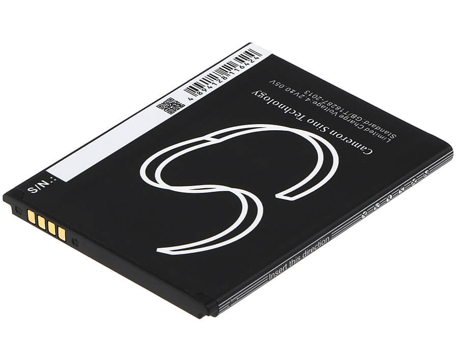 3.7V, 1800mAh, Li-ion Battery fits K-touch, E80, E88, 6.66Wh