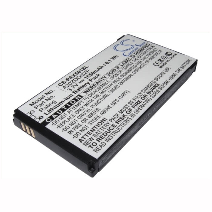3.7V, 1650mAh, Li-ion Battery fits Philips, X130, X3560, 6.105Wh