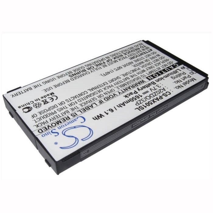 3.7V, 1650mAh, Li-ion Battery fits Philips, X130, X3560, 6.105Wh
