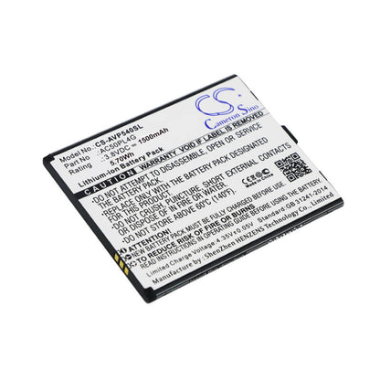 3.8V, 1500mAh, Li-ion Battery fits Intex, Cloud Tread, 5.7Wh
