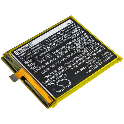 3.85V, 4200mAh, Li-Polymer Battery fits Crosscall, Trekker X4, 16.17Wh