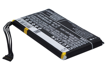 3.7V, 1600mAh, Li-Polymer Battery fits Meizu, M030, Mx, 5.92Wh