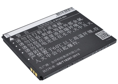 3.7V, 1550mAh, Li-ion Battery fits Gionee, Gn151, 5.735Wh
