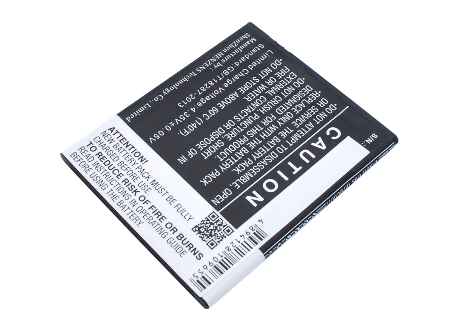 3.8V, 2000mAh, Li-Polymer Battery fits Kazam, Tornado 2, Tornado2 5.0, 7.6Wh