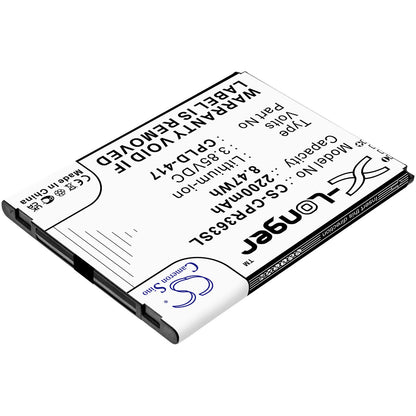 3.85V, 2200mAh, Li-ion Battery fits Coolpad, Btr3635a, Defiant, 8.47Wh