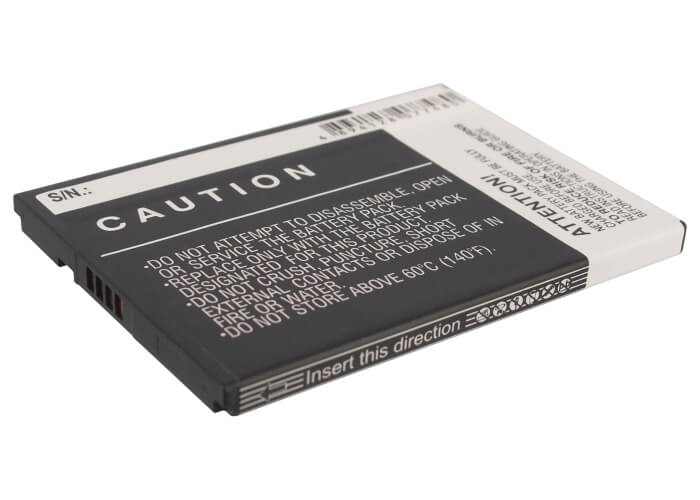 3.7V, 1800mAh, Li-ion Battery fits Pantech, T100k, 6.66Wh
