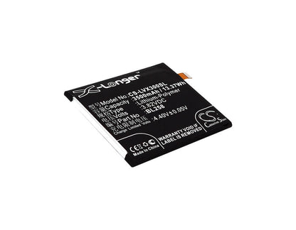 3.82V, 3500mAh, Li-Polymer Battery fits Lenovo, Lemon X3, Lemon X3 Dual Sim Td-lte, 13.37Wh