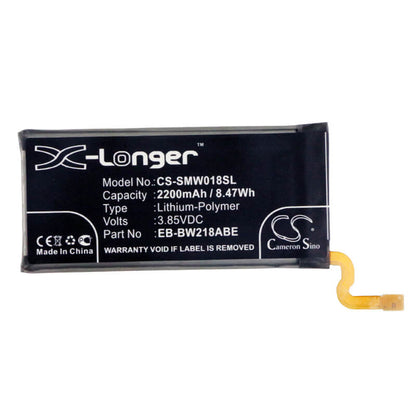 3.85V, 2200mAh, Li-Polymer Battery fits Samsung, Galaxy Golden 5, Sm-w2018, 8.47Wh