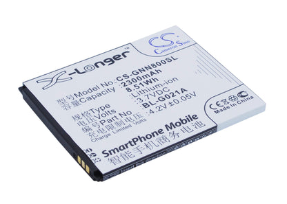 3.7V, 2300mAh, Li-Polymer Battery fits Fly, Elegance 2, Iq446, 8.51Wh