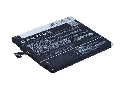3.85V, 3000mAh, Li-Polymer Battery fits Xiaomi, M4i, X9, 11.55Wh