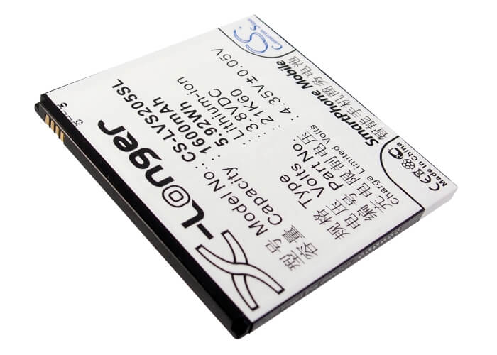 3.7V, 1600mAh, Li-ion Battery fits Lenovo, S2005, S2005a, 5.92Wh