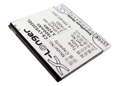 3.7V, 1600mAh, Li-ion Battery fits Lenovo, S2005, S2005a, 5.92Wh