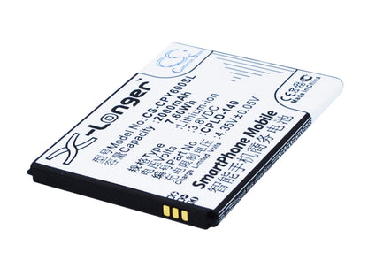 3.8V, 2000mAh, Li-ion Battery fits Coolpad, 5316, 8713, 7.6Wh