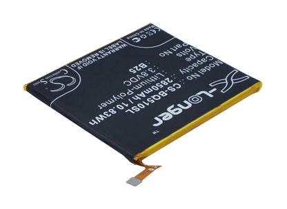 3.8V, 2850mAh, Li-Polymer Battery fits Bq, 759, 760, 10.83Wh