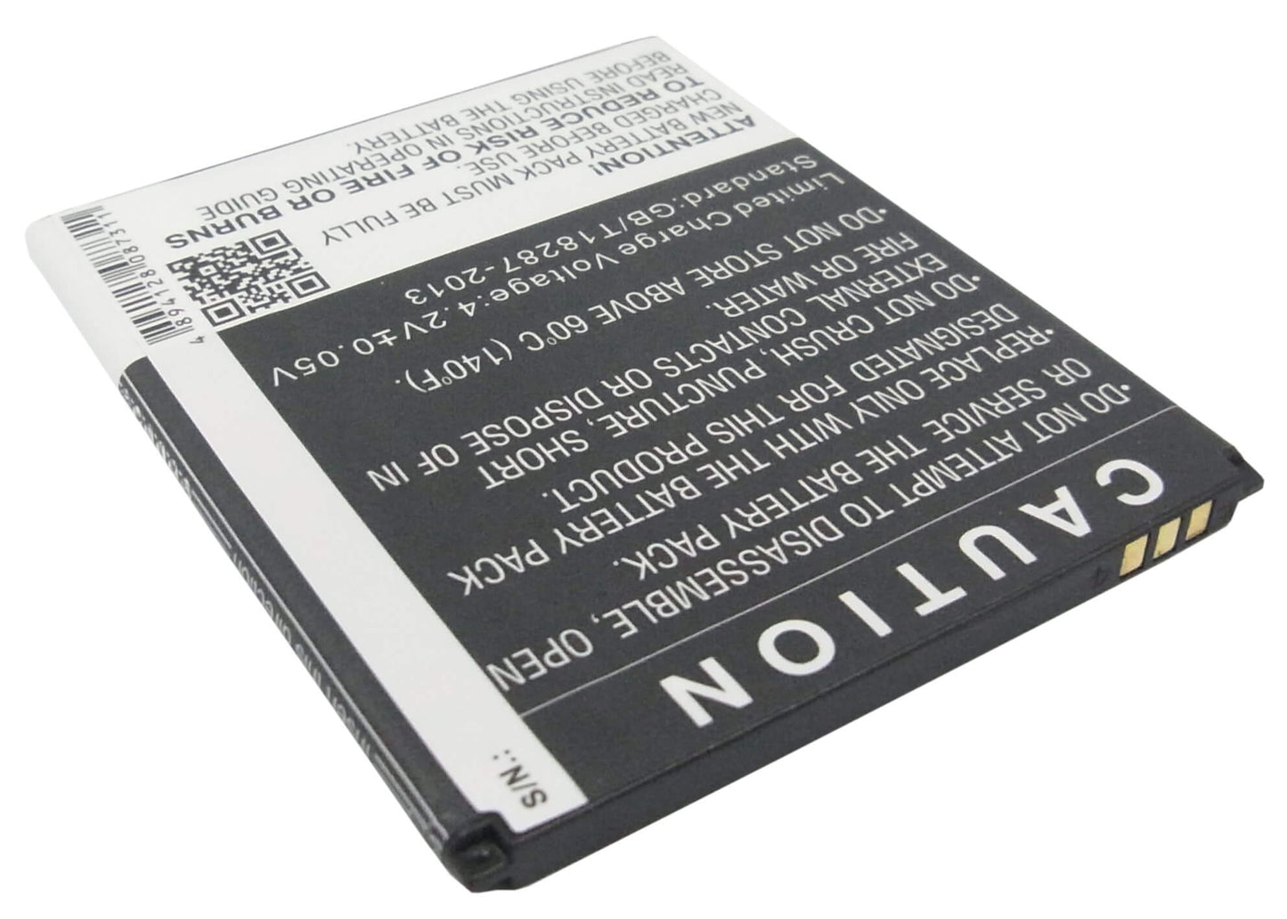 3.7V, 2000mAh, Li-ion Battery fits Tcl, J620, S700t, 7.4Wh