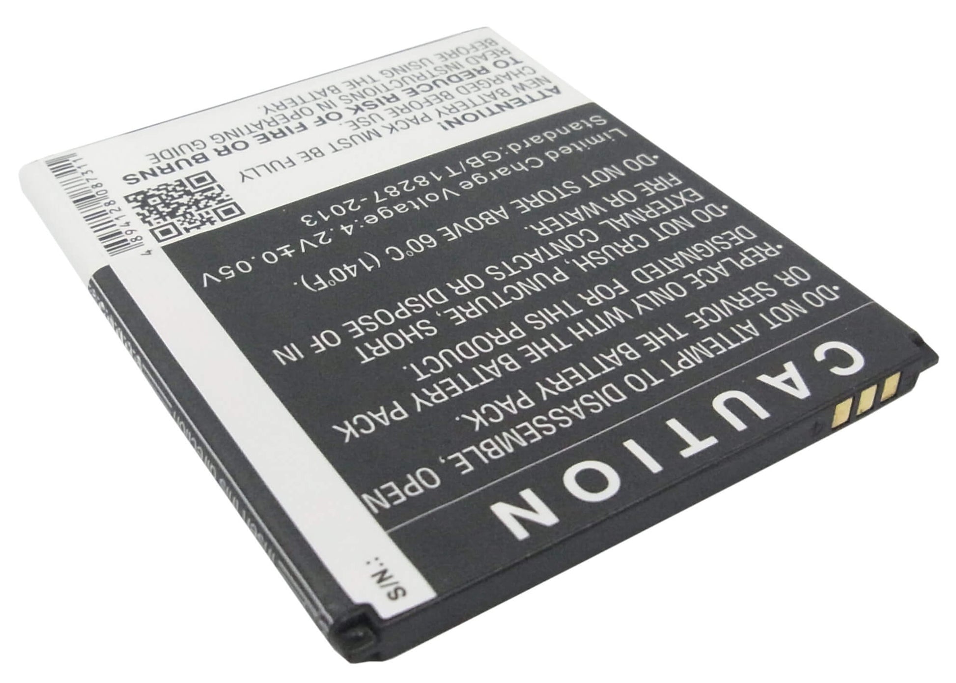 3.7V, 2000mAh, Li-ion Battery fits Tcl, J620, S700t, 7.4Wh