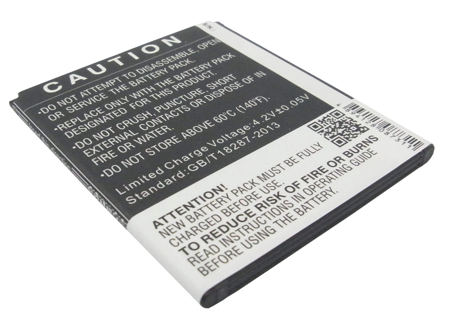 3.7V, 2000mAh, Li-ion Battery fits Tcl, J620, S700t, 7.4Wh