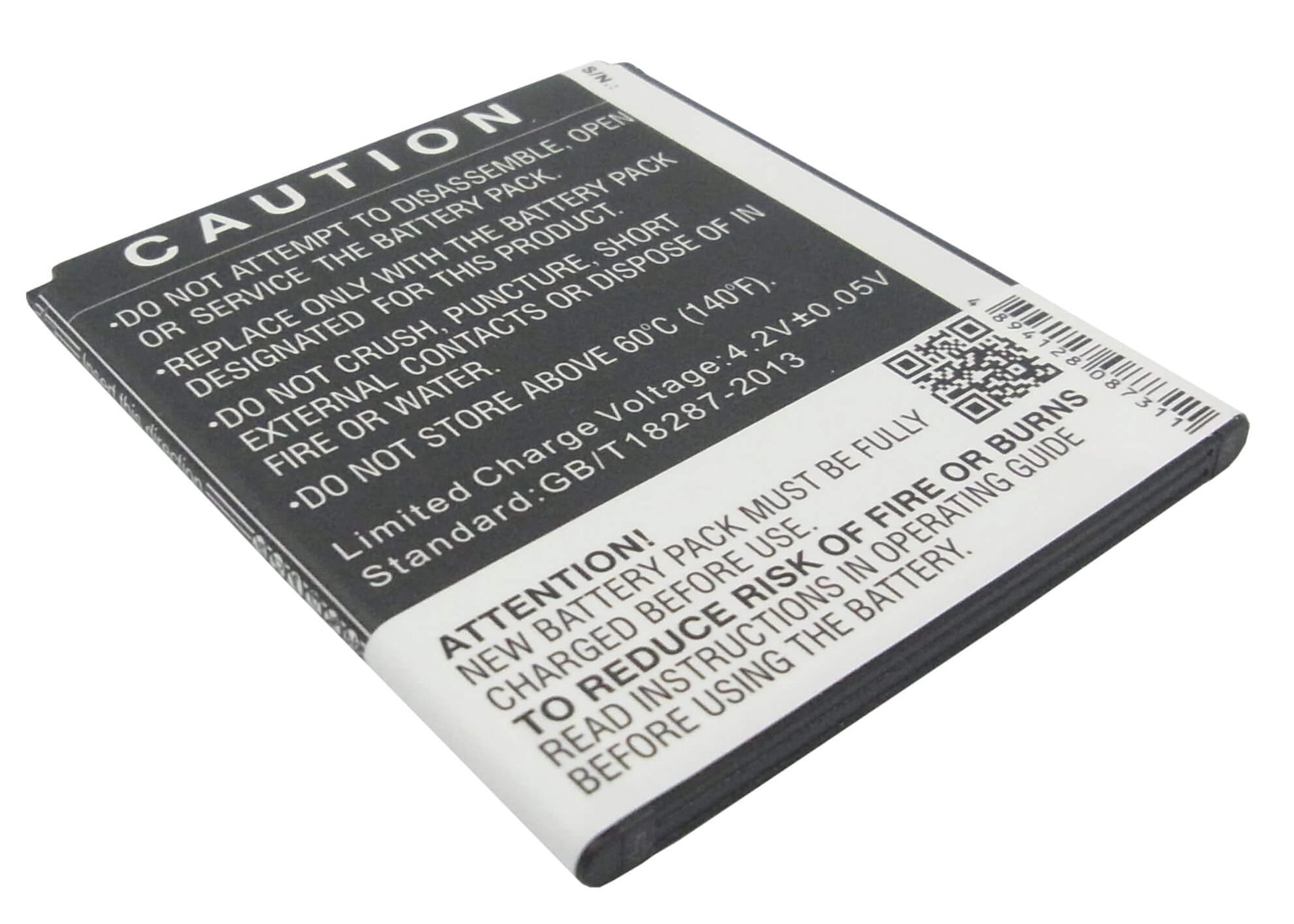 3.7V, 2000mAh, Li-ion Battery fits Tcl, J620, S700t, 7.4Wh