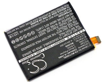 3.8V, 2300mAh, Li-Polymer Battery fits Meitu, Mk260, 8.74Wh