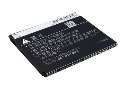 3.7V, 1650mAh, Li-ion Battery fits Coolpad, 5311, 7251, 6.105Wh