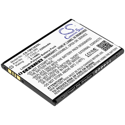 3.7V, 2200mAh, Li-Polymer Battery fits T-mobile, Catalyst 3622a, 8.14Wh
