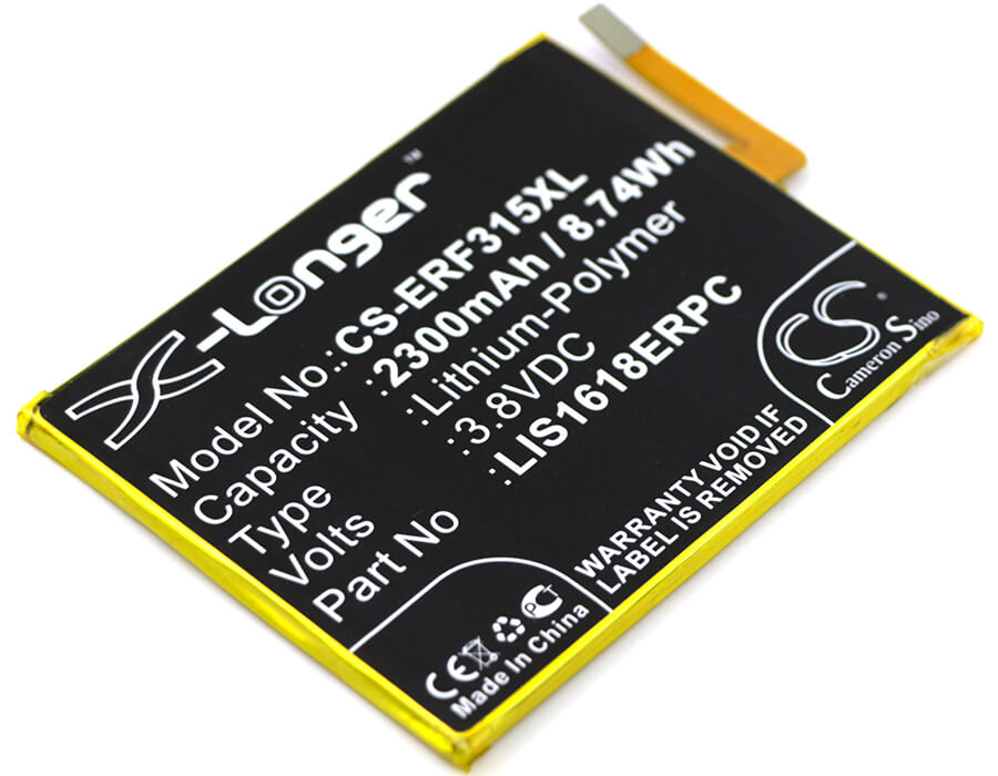 3.8V, 2300mAh, Li-Polymer Battery fits Sony, F3311, F3313, 8.74Wh