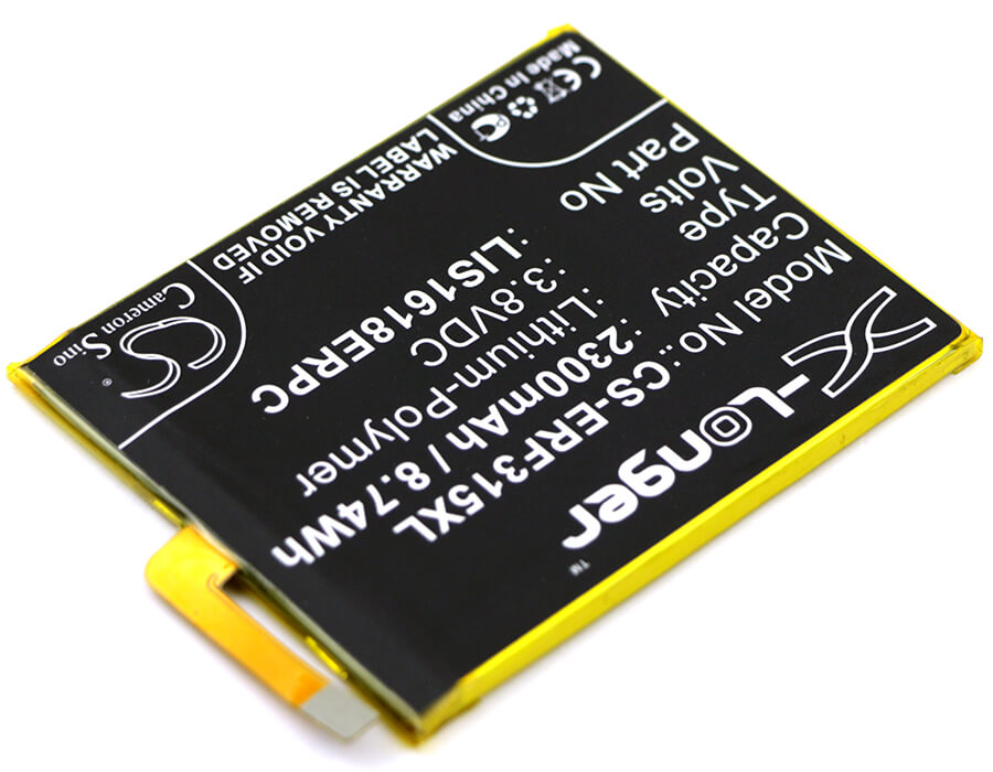 3.8V, 2300mAh, Li-Polymer Battery fits Sony, F3311, F3313, 8.74Wh