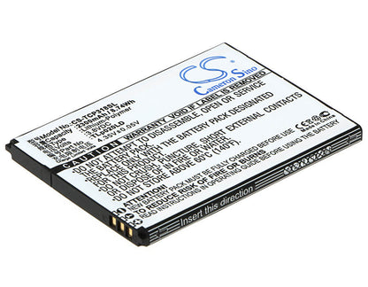3.8V, 2300mAh, Li-Polymer Battery fits Tcl, P307l, P308l, 8.74Wh