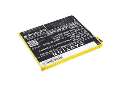 3.8V, 3400mAh, Li-Polymer Battery fits Zte, A450, Blade A450, 12.92Wh