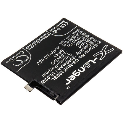 3.85V, 3900mAh, Li-Polymer Battery fits Xiaomi, M1903f10a, M1903f10c, 15.015Wh