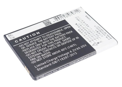 3.7V, 1750mAh, Li-ion Battery fits Coolpad, 5895, 5930, 6.475Wh