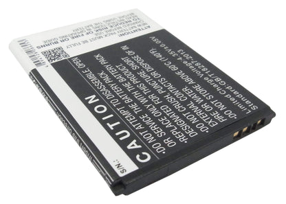 3.8V, 2000mAh, Li-ion Battery fits Alcatel, 5044, 5044d, 7.6Wh