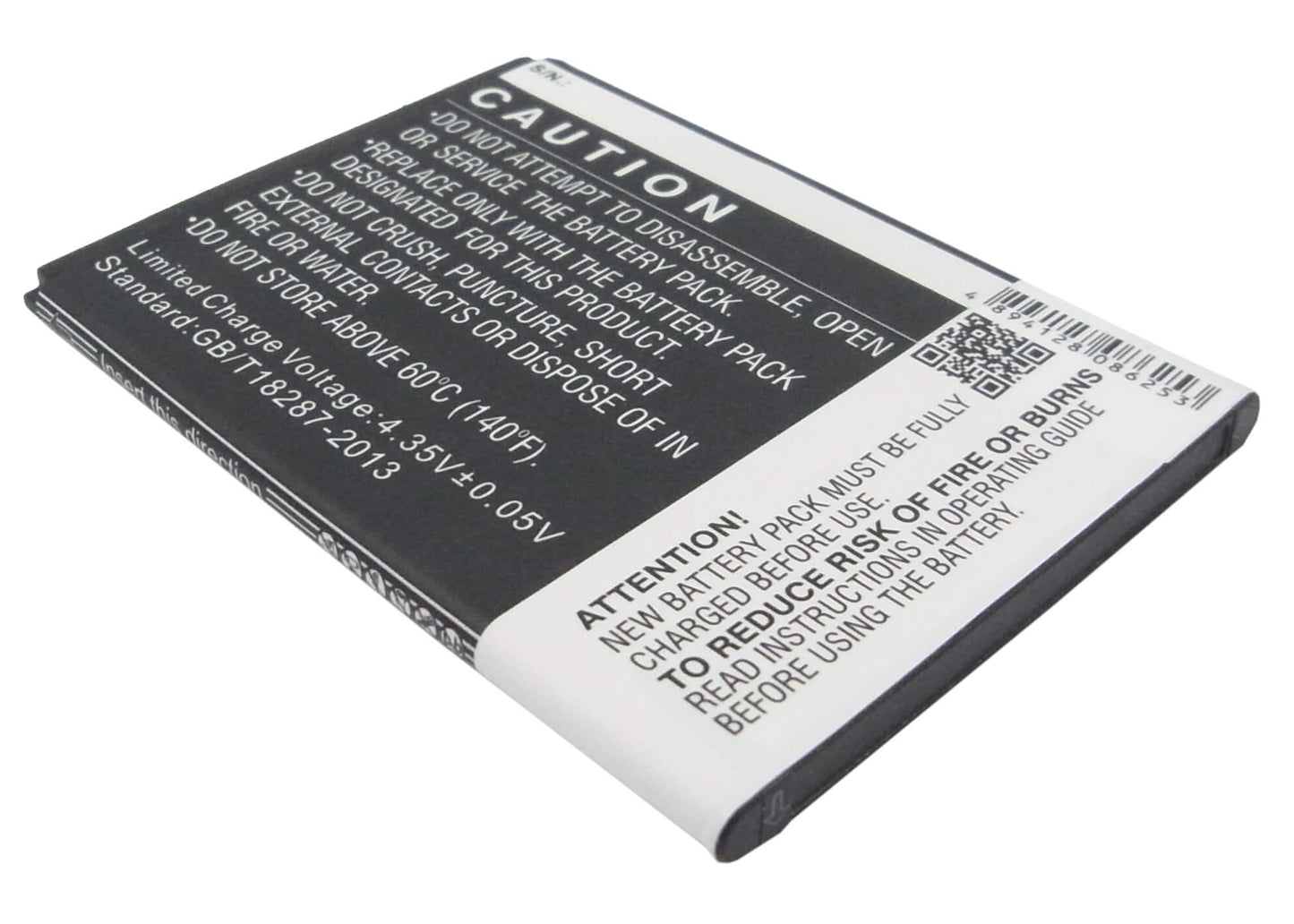 3.8V, 2000mAh, Li-ion Battery fits Optus, X Spirit, 7.6Wh