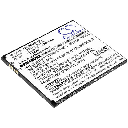 3.85V, 2000mAh, Li-ion Battery fits Blu, B100dl, View 1, 7.7Wh