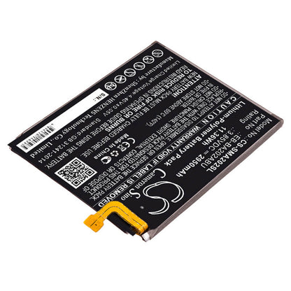 3.85V, 2950mAh, Li-Polymer Battery fits Samsung, Galaxy A10e, Galaxy A10e 2019, 11.3575Wh