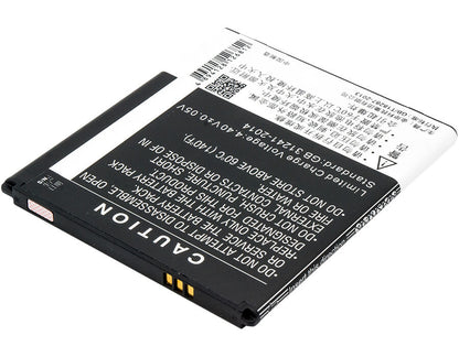 3.85V, 2450mAh, Li-ion Battery fits Zte, Grand X 2, Grand X2, 9.4325Wh